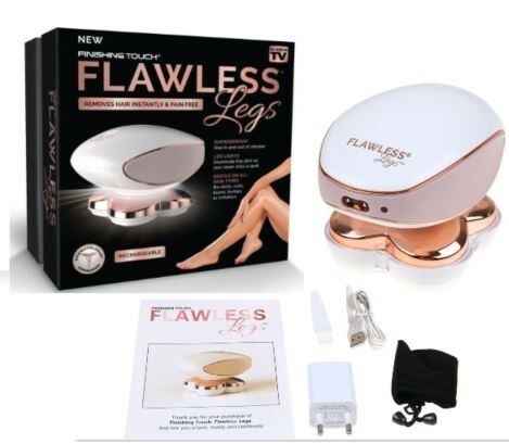 Flawless Women’s Electric Hair Remover – USB Rechargeable Body Hair Shaver & Epilator for Face & Body