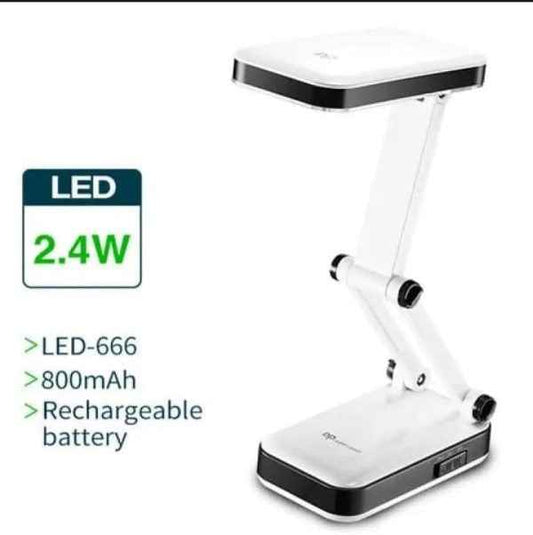 Portable Folding LED Desk Lamp – Adjustable Brightness, Rechargeable Study & Reading Light for Home, Office & Travel