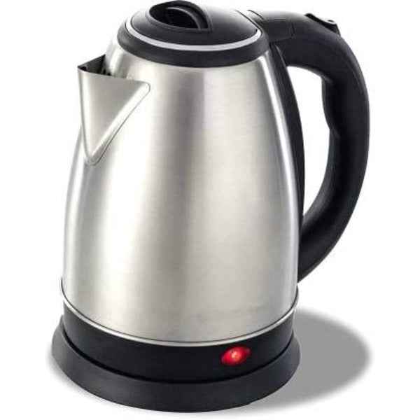 Premium Stainless Steel Electric Kettle – 2.0L Fast Boil Water Heater with Auto Shut-Off & Boil-Dry Protection (Silver)