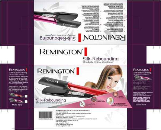 Remington Professional Hair Straightener – Fast Heating Ceramic Plates for Smooth Styling (Random Color)